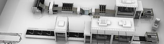 Press shop in the automotive industry Press shop in the automotive industry