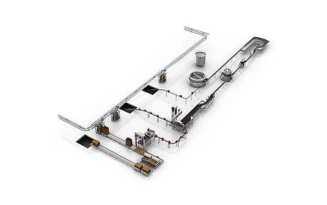 Process overview of beverage handling Process overview of beverage handling