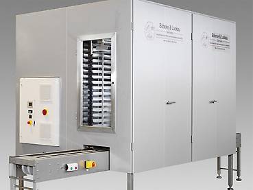 Paternoster cooling cabinet