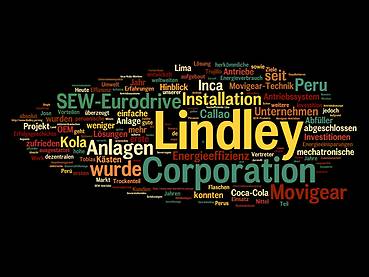 Tag cloud Lindley