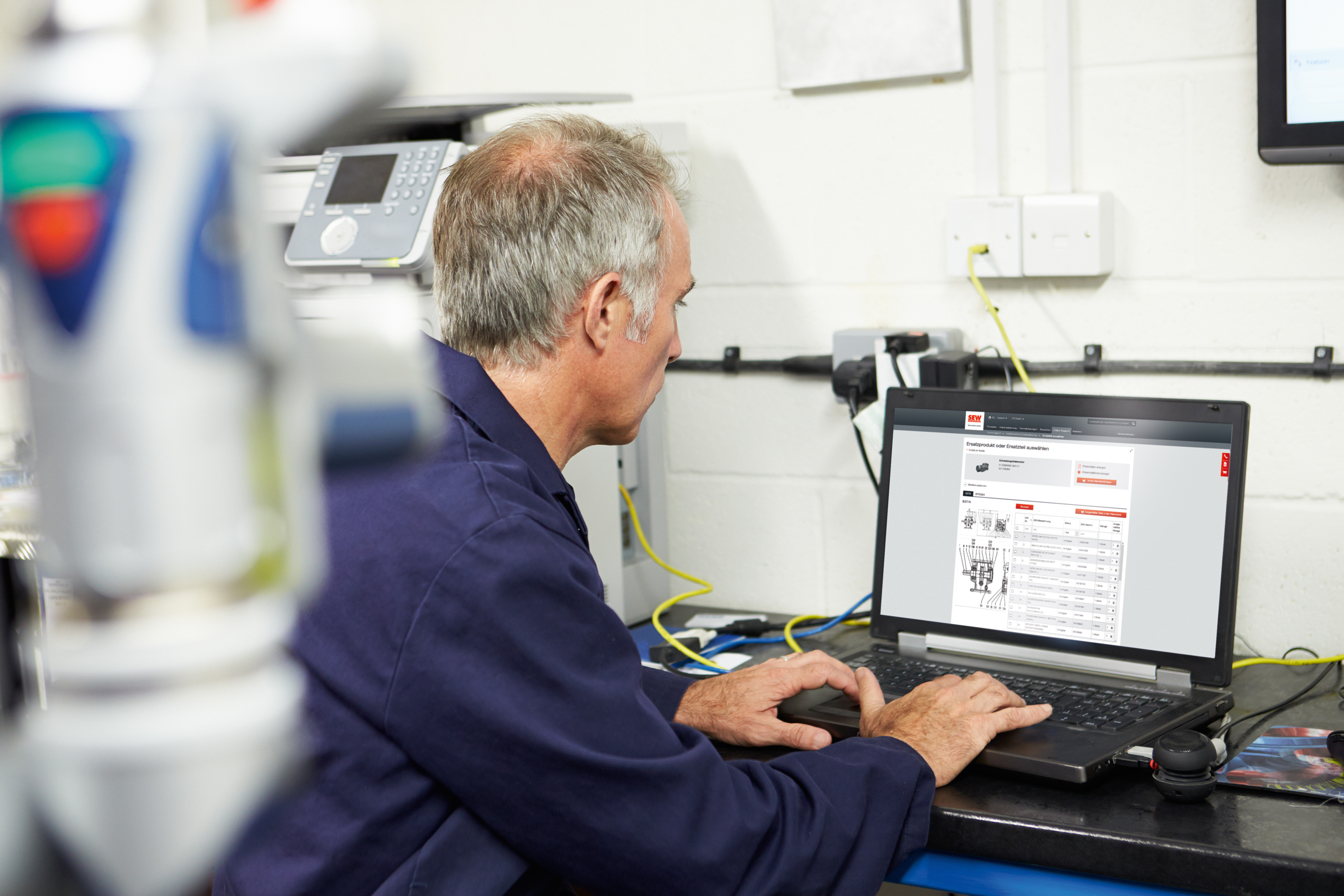 Selection of Spare Parts or Replacement Products