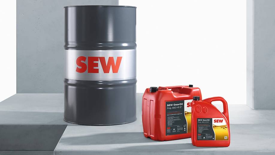 GearOil by SEW-EURODRIVE and Grease by SEW-EURODRIVE