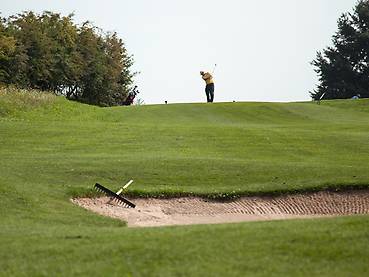 Auf dem Golfplatz