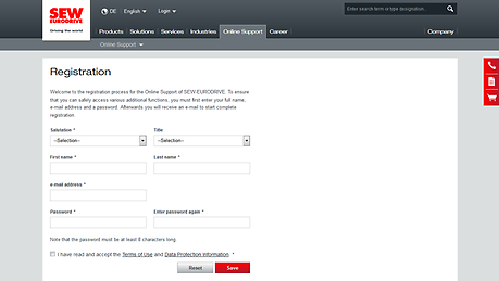 Do you need assistance for your registration? We will show you the registration process step by step.