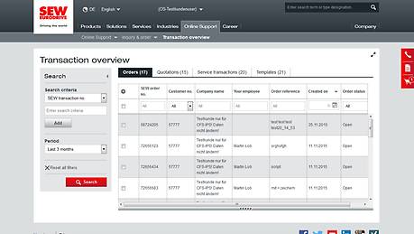 Whether you want to process or check quotations, orders, service transactions or templates, this tour will show you the appropriate functions and where to find them.