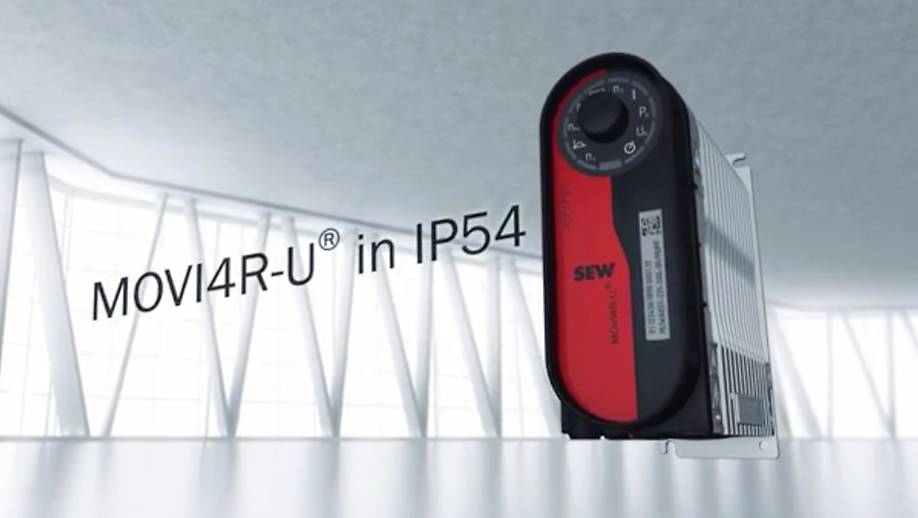 Keeping it simple: Open-loop speed control with MOVI4R-U® basic inverter, also in IP54!